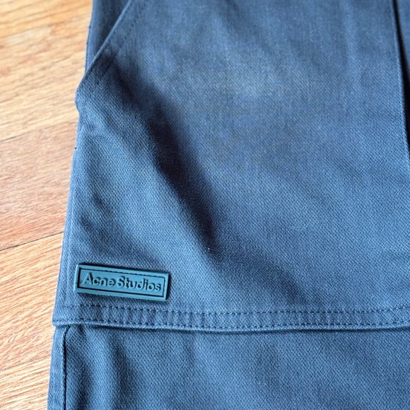 Acne Black Cargo Pants - Picture 3 of 6